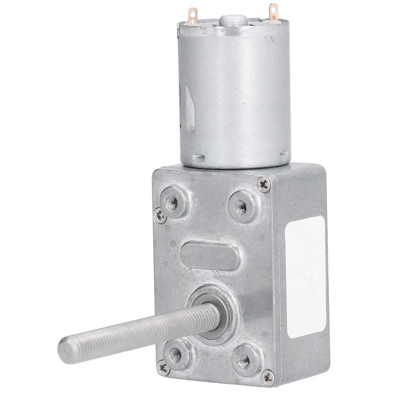 Dc6v 10rpm Gear Motor With Self Locking Low Noise M6 Threaded Shaft 50mm For Industrial Drive - Image 1
